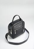 Bauletto Byl in ecopelle BIANCO WHITEBLU CELESTENERO BLACK Donna immagine n. 1