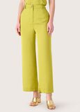 Pio crepe trousers VERDE LIME Woman image number 2