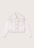 Gennyfer jacket with studs BIANCO Woman image number 4