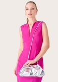 Birma eco-leather clutch bag  Woman image number 2