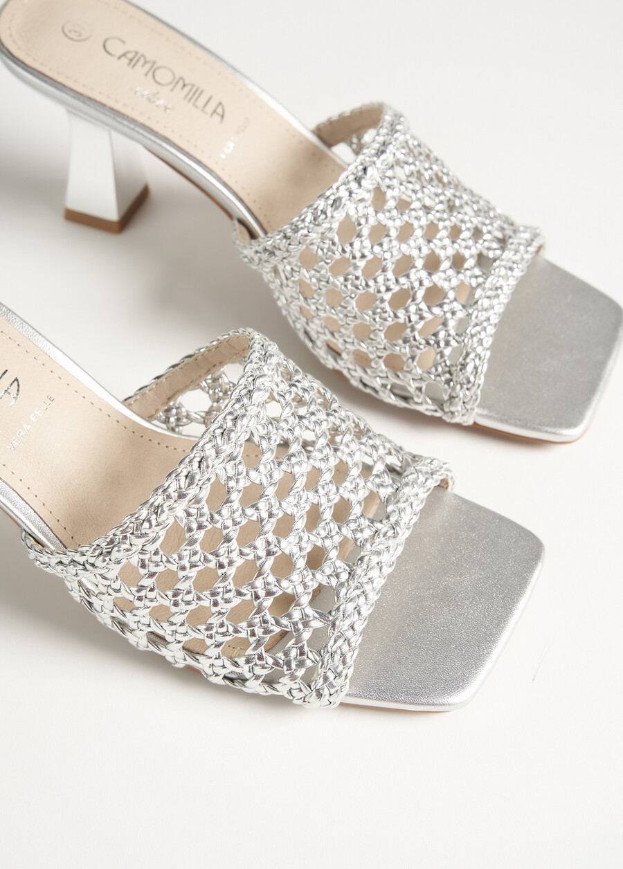 Sandalo Scilla a rete GRIGIO SILVER  Donna , immagine n. 3