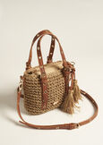 Borsa Bistrosmall In Paglia MARRONE Donna immagine n. 2