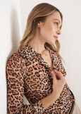 Camicia Alessia in georgette BEIGE Donna immagine n. 2