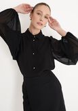 Camicia Candida in doppio tessuto ROSSONERO BLACK Donna immagine n. 2