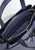 Borsa shopping Bossa in ecopelle BIANCO WHITEBLUE OLTREMARE  Donna immagine n. 3