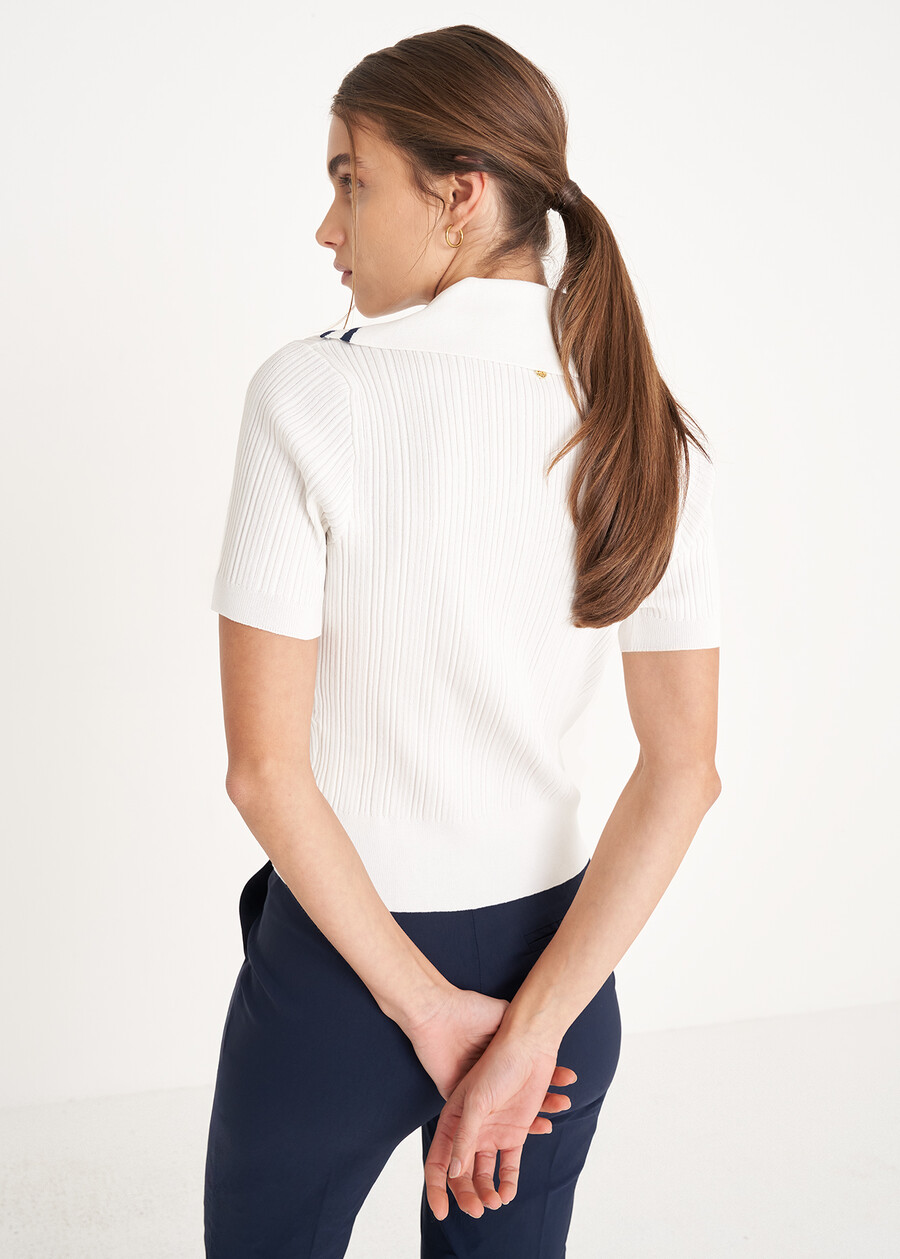 Murena cardigan-model jersey BIANCO WHITE Woman , image number 3