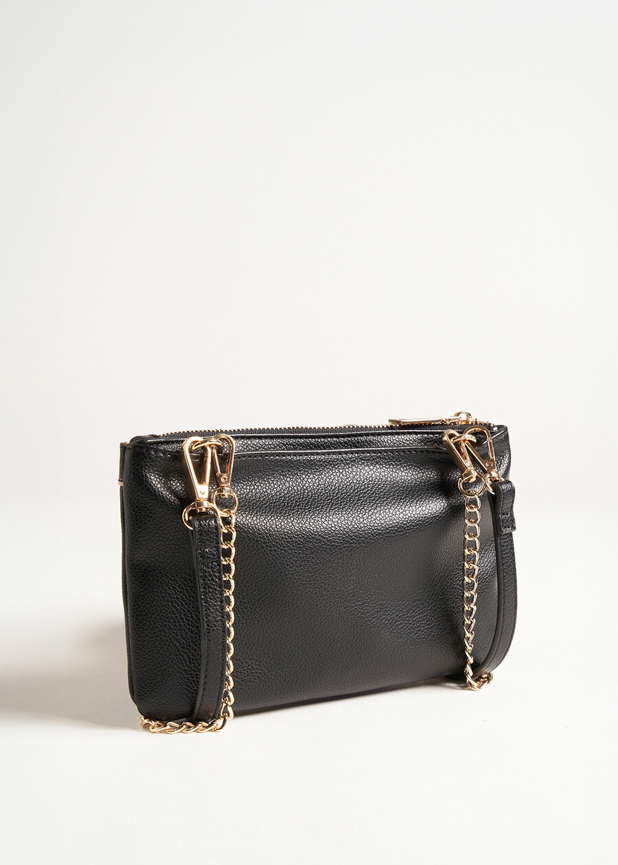 Tracolla Tonga Leopardier animalier NERO BLACK Donna , immagine n. 2