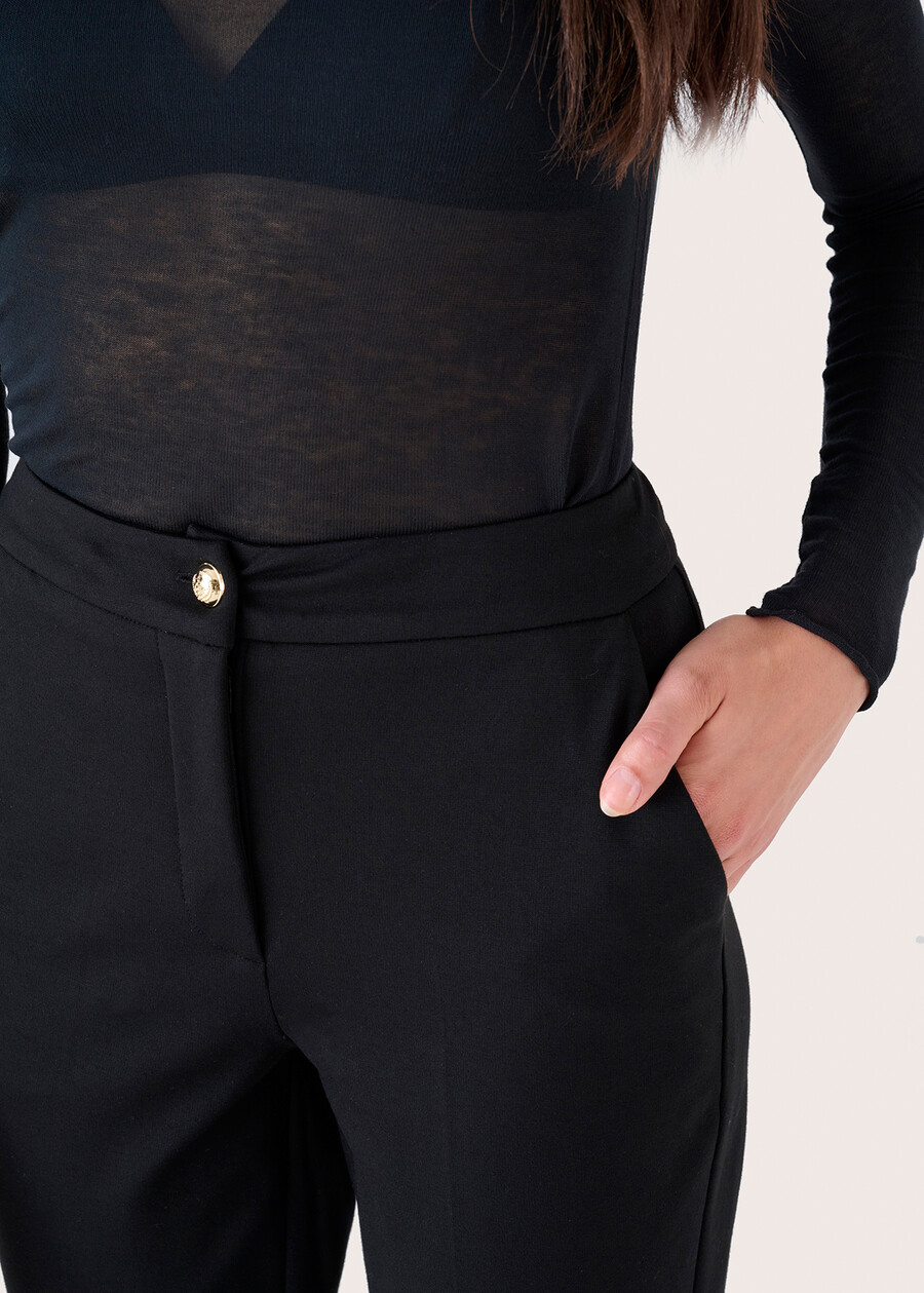 Pantalone Alice in punto Milano BIANCO WHITENERO BLACK Donna , immagine n. 5