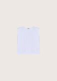 T-shirt Sgang in cotone BIANCO WHITE Donna immagine n. 4
