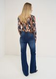 Jeans Cindy flare DDENM Donna immagine n. 4