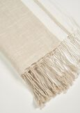 Sciarpa Siro 100% cotone BEIGE Donna immagine n. 3