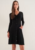 Abito Arthur in maglia NERO BLACK Donna immagine n. 2