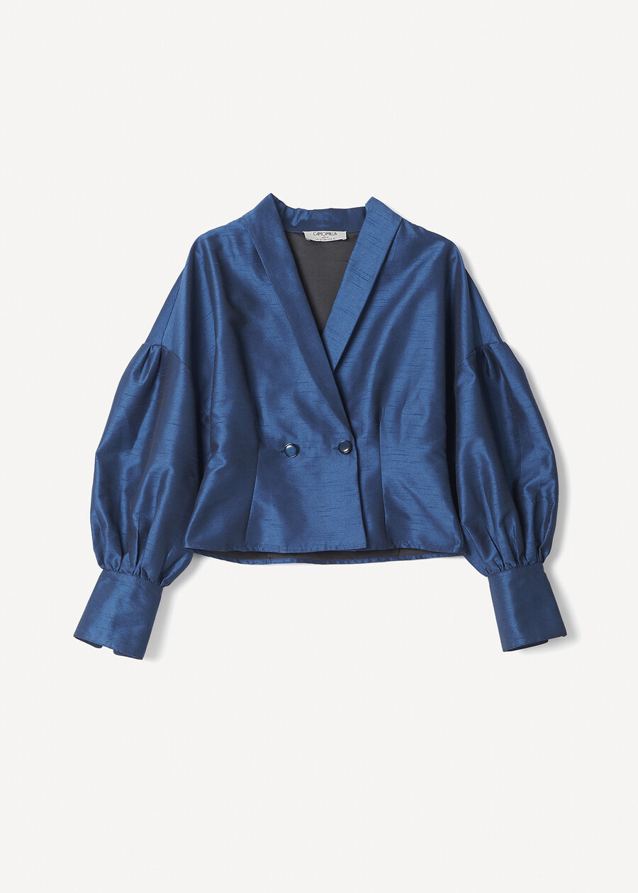 Cassandra structured elegant shirt

 BLU LAGUNA Woman , image number 5