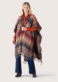 Morgana long cape BEIGE GREIGE Woman image number 1