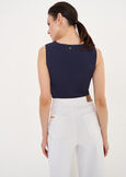 Top Tiki In Maglia BLUE DARK BLUEVIOLA MULBERRY Donna immagine n. 3