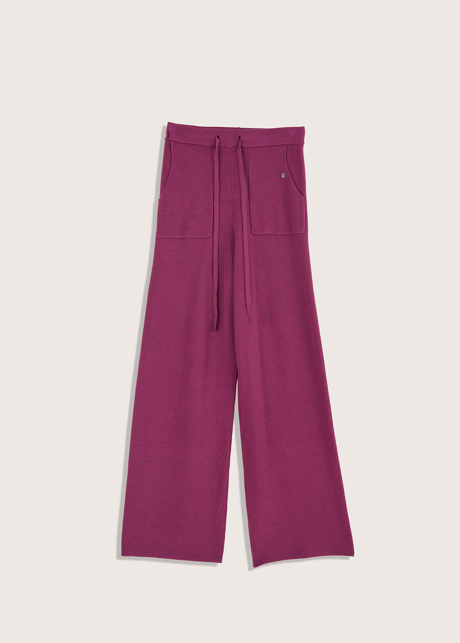 Pantalone Pryor in maglia VIOLA MOSTO Donna , immagine n. 5