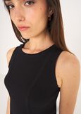 Top Troisi a costine NERO BLACK Donna immagine n. 2