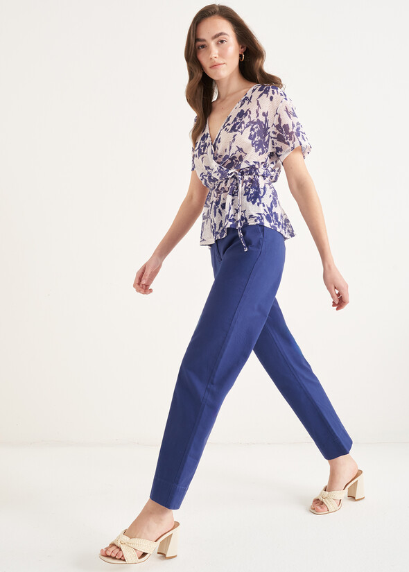 Pantaloni Puma Taglio Uomo BLUE OLTREMARE  Donna null