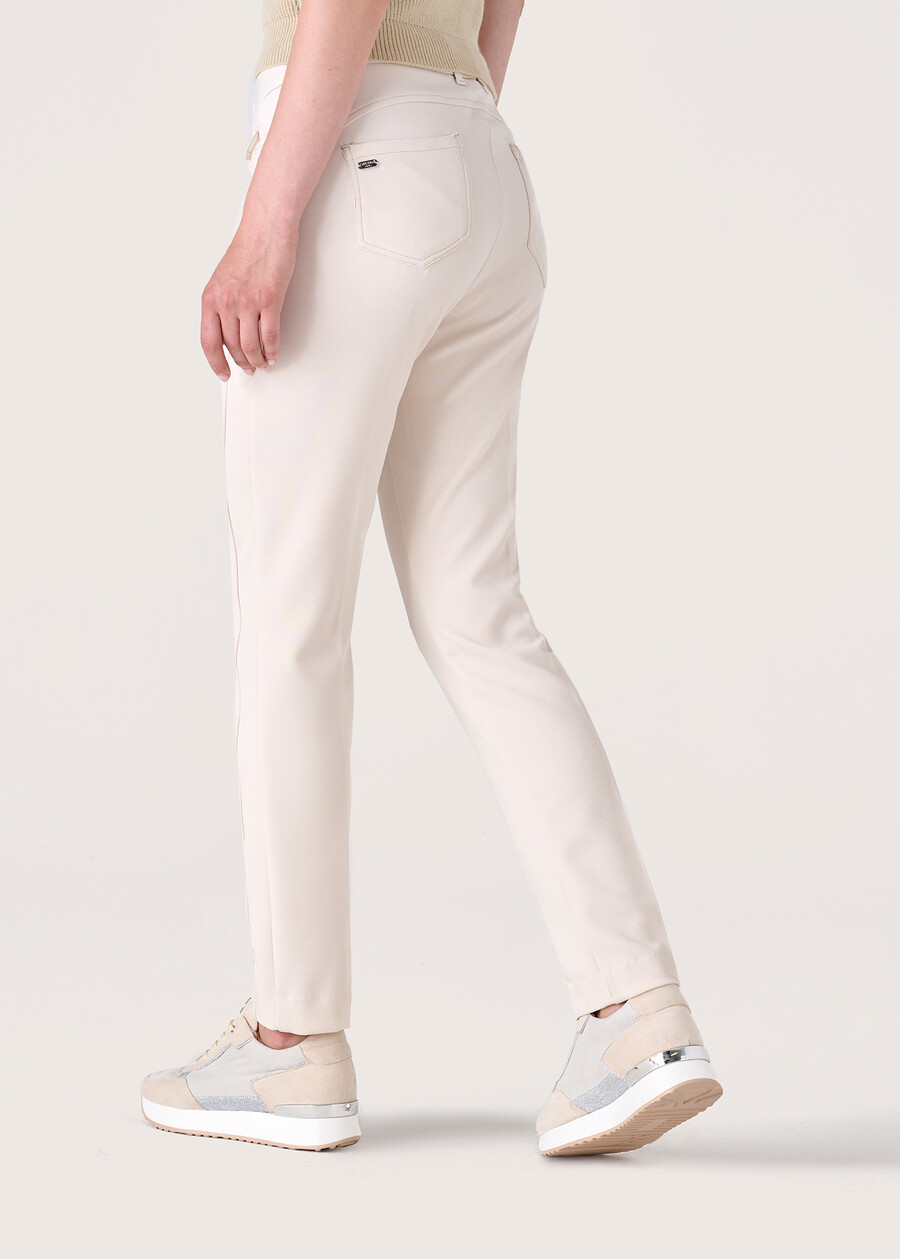 Kate tricotine trousers BEIGE LANA Woman , image number 4