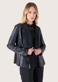 Coprispalle Croazia in ecopelle NERO BLACK Donna immagine n. 1