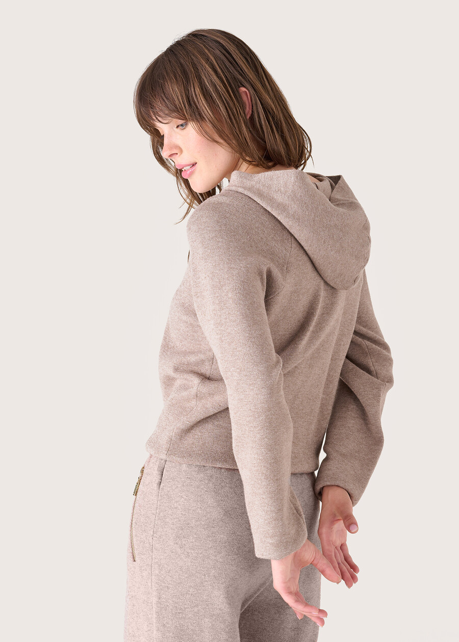 Caris knitted cardigan BEIGE DOESKIN Woman , image number 4