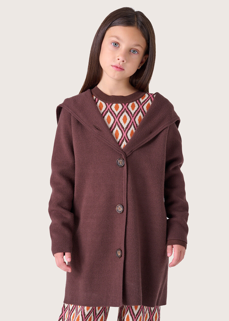 Cardigan Cecil da bimba MARRONE CASTAGNA Donna , immagine n. 2