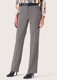 Clair houndstooth trousers NERO Woman image number 3