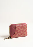 Portafogli Palm Small fantasia geometrica ROSSO CHIANTI Donna immagine n. 1