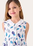 Abito Annie per bimba in 100% cotone BIANCO Donna immagine n. 3