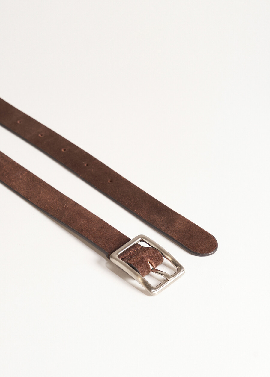 Cintura Cometa in vera pelle NERO BLACKMARRONE CAFFE Donna , immagine n. 3