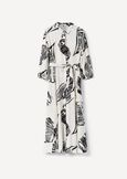 Alimba Printed Dress NERO BLACK Woman image number 5