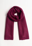 Gift Idea – Rhinestone-Detail Scarf e Matching Bea ROSSO MAGENTA Woman image number 3