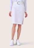 Gonna Elisabete in cotone BIANCONERO Donna immagine n. 2