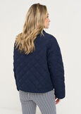 Glossy quilted denim details BLU Woman image number 4