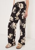 Pantaloni Posillipo Fantasia Floreale MARRONE JAVA Donna immagine n. 4