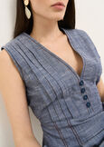 Abito Artemis chambray cotone DENIM Donna immagine n. 3