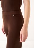 Pantaloni Parker con micropaiettes MARRONE Donna immagine n. 3