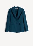 Blazer Giselle monopetto slim ROSSO BORDEAUXVERDE GARDENMARRONE Donna immagine n. 7
