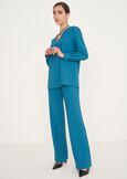 Ashley cady trousers
 VERDE PAVONE Woman image number 1