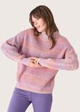 Maglia Madalyn effetto mélange ROSA PETALO Donna immagine n. 1