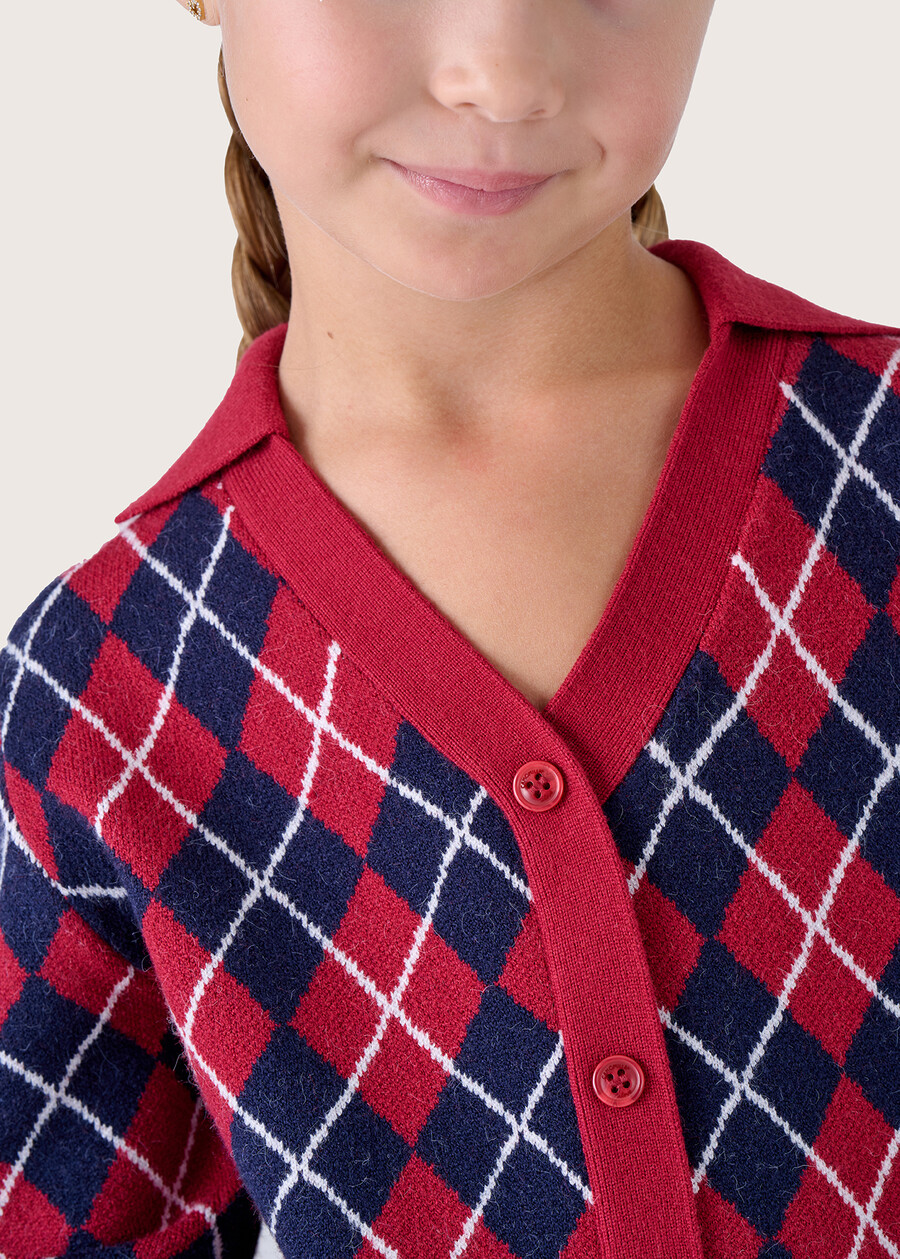 Money cardigan style jersey for girls BLU LAGUNA Woman , image number 2