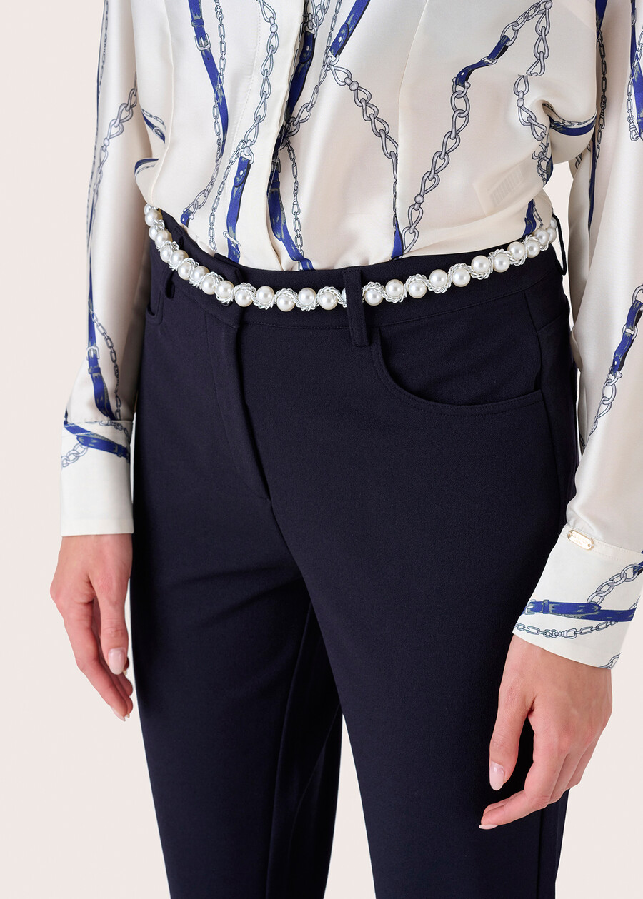Pantalone Kate a gamba stretta NERO BLACKBLUE DARK BLUE Donna , immagine n. 4
