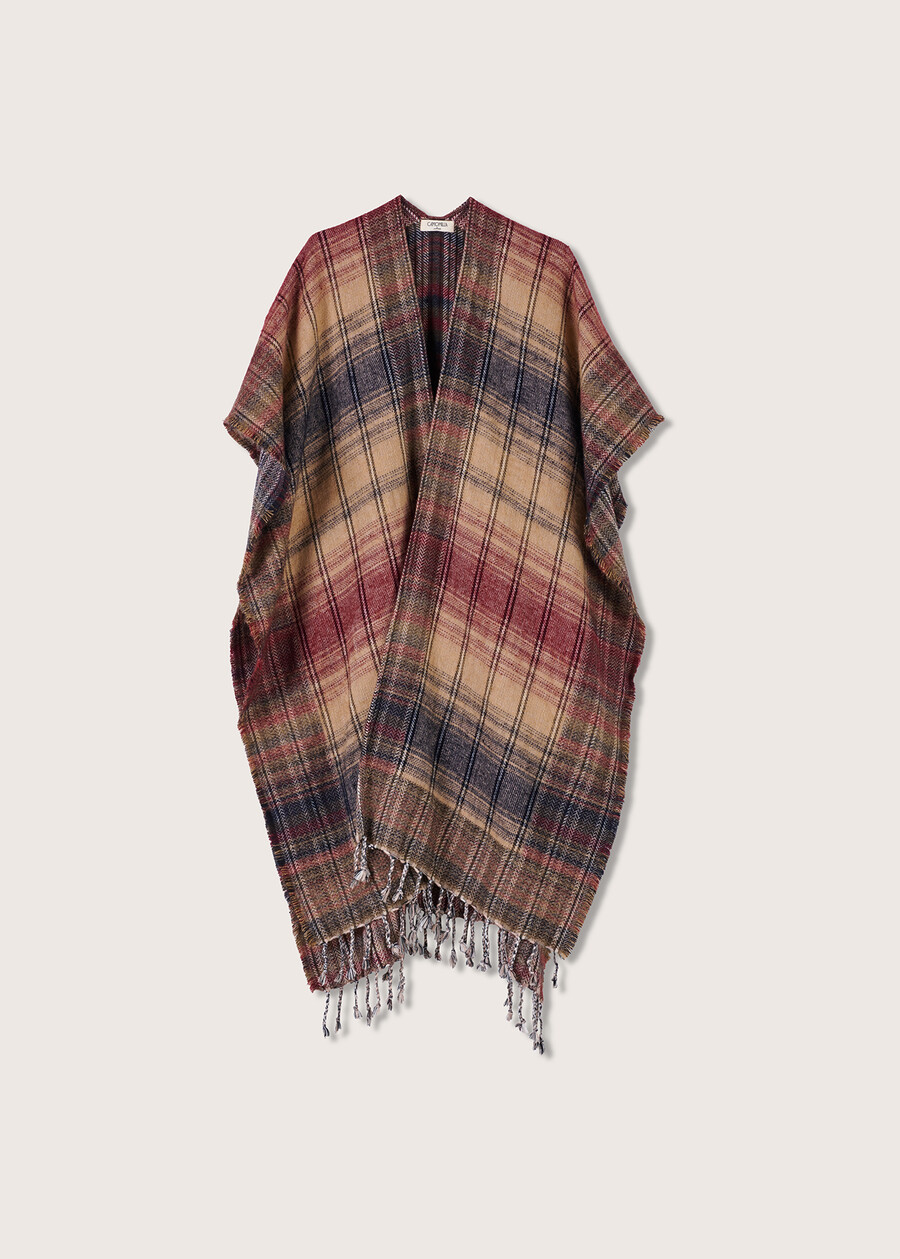 Morgana long cape BEIGE GREIGE Woman , image number 4