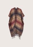 Morgana long cape BEIGE GREIGE Woman image number 4