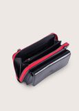 Piping wallet with shoulder strap NERO BLACK Woman image number 2