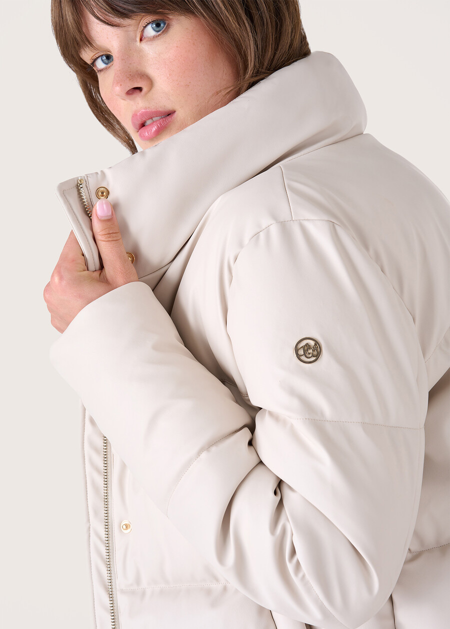 Piumino corto Presley BEIGE LANA Donna , immagine n. 2