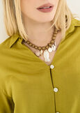 Giasy necklace with charms VERDE Woman image number 1