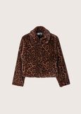 Giubbino Ganda in ecopelo animalier MARRONE TABACCO Donna immagine n. 6