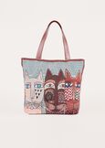 Beryl cat pattern shopping bag  Woman image number 2
