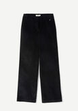 Pantalone Giorgia in velluto di cotone GRIGIO TORTORANERO BLACK Donna immagine n. 5